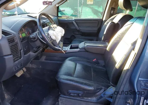 2010 Nissan Titan Xe из США, поврежденный, VIN 1N6BA0ECXAN312708